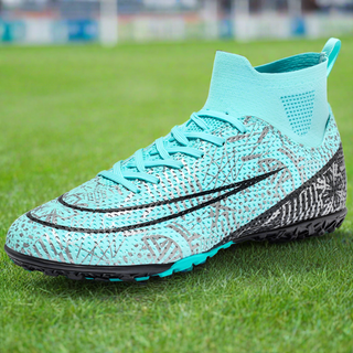Hohe Fußballstiefel für Herren | Strukturierte Sohle