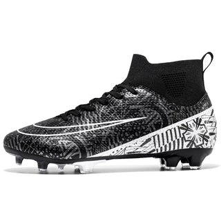 Hohe Fußballstiefel für Herren | Strukturierte Sohle