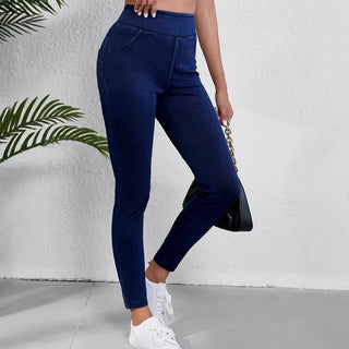 Damen High Waist Jeans | Enger Schnitt