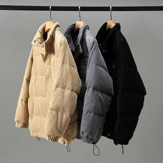 Men's Winter Puffer Jacket | Long Casual