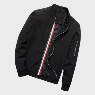 Men's Winter Bomber Jacket | With Zipper and Sleeve Pocket