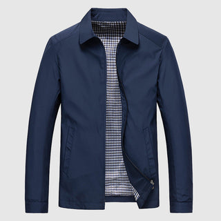 Herren Slim Fit Jacke | Mit Reißverschluss
