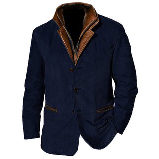Herren Winterjacke | Mit Knopfverschluss