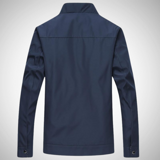 Herren Zip-Up Freizeitjacke | Stehkragen