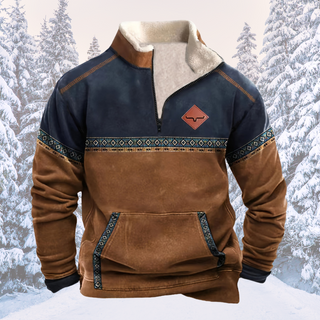 Herren Halbzip-Pullover | Stammesdesign