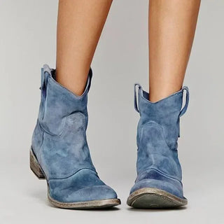 Damen Western Stiefeletten | Niedriger Absatz