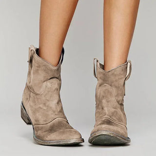 Damen Western Stiefeletten | Niedriger Absatz