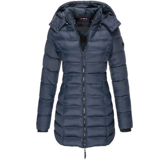 Damen Winter Pufferjacke | Mit Kapuze