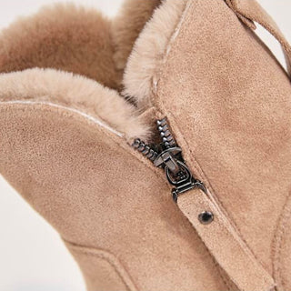 Damen Winter Stiefeletten | Mit Reißverschluss
