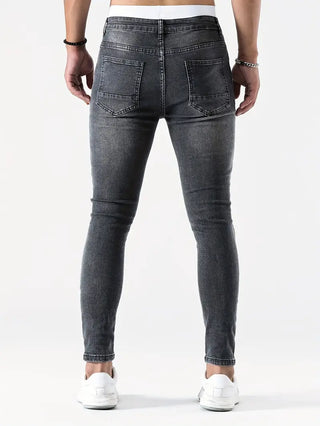 Herren-Skinny-Jeans mit Rissen | Im Used-Look