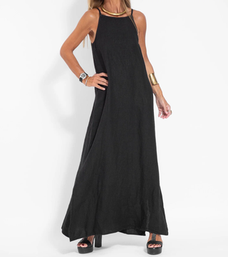 Maxi dress sleeveless for women | Airy
