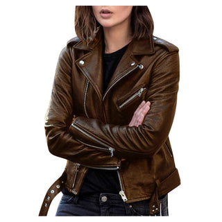 Women's Zipper Jacket | Biker Style