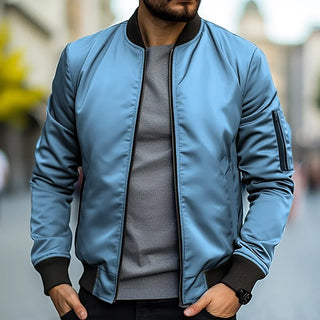 Men's bomber jacket | zippered pocket