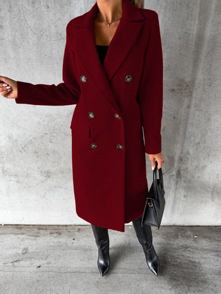 Damen Winter Trench coat | Zweireihig