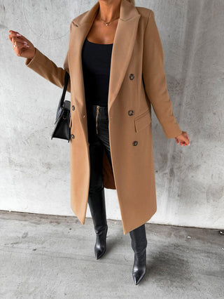 Damen Winter Trench coat | Zweireihig