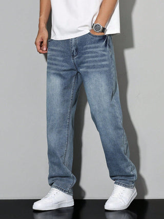 Herren-Hosen mit gerader Passform | Gewaschen
