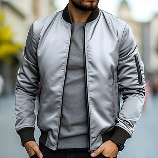 Men's bomber jacket | zippered pocket