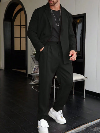 Herren Zweiteiliges Anzug | Schmal geschnittener Blazer und Hose