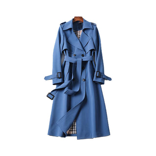 Damen Trench Coat | Doppelknopf & Tailliert Mit Gürtel