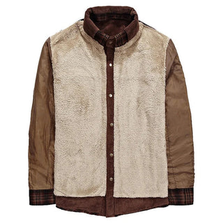 Herren Karierte Winterjacke | Gefüttert