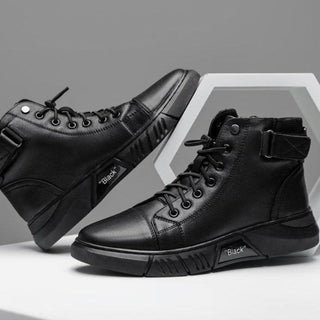 Herren High-Top Sneaker | Seitlicher Reißverschluss
