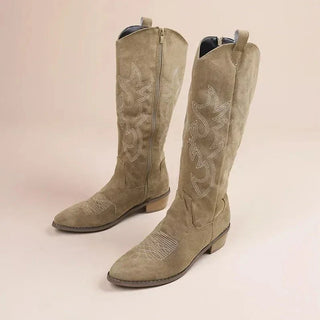Damen Winter Cowboy Boots | Spitz zulaufend