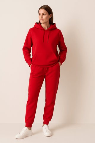 Unisex-Kapuzenpullover Trainingsanzug Set | Lässiges Jogger Trachten