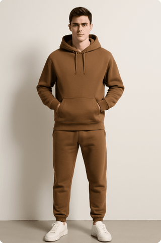 Unisex-Kapuzenpullover Trainingsanzug Set | Lässiges Jogger Trachten
