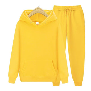 Unisex-Kapuzenpullover Trainingsanzug Set | Lässiges Jogger Trachten