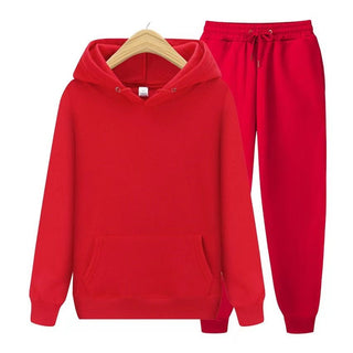 Unisex-Kapuzenpullover Trainingsanzug Set | Lässiges Jogger Trachten