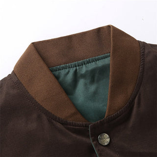 Men's Winter Bomber Jacket | With Buttons