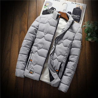 Men's down jacket winter | stand-up collar
