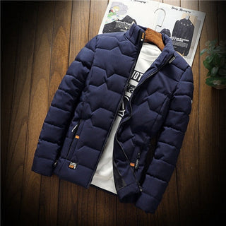 Men's down jacket winter | stand-up collar