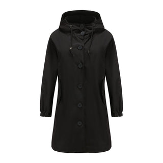 Regenjacke mit Kapuze für Damen | Lässig