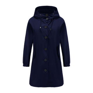 Regenjacke mit Kapuze für Damen | Lässig