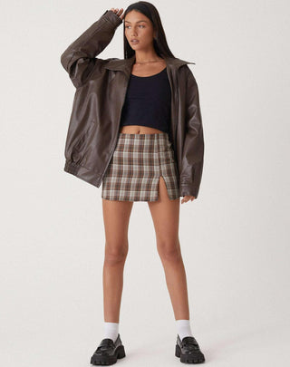 Damen Übergroß Jacke | Mit Reißverschluss