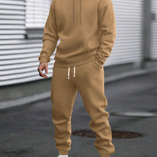 Herren Kapuzen Trainingsanzug Set | Pullover Hoodie & Jogginghose