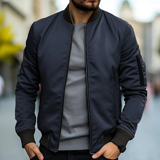 Men's bomber jacket | zippered pocket