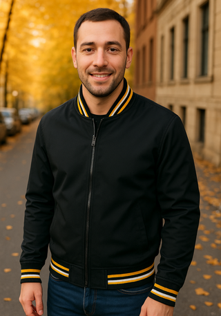 Herren Leichte Bomberjacke | Moderne