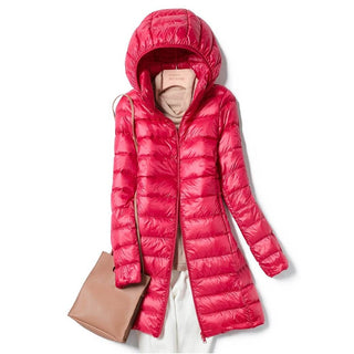 Damen Winter Pufferjacke | Mit Kapuze