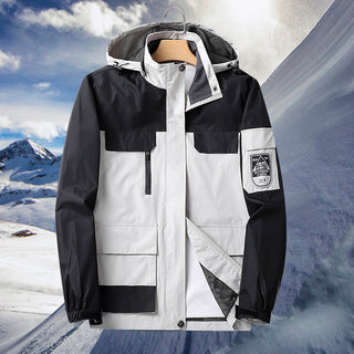 Herren Outdoor Regenjacke | Mit Kapuze
