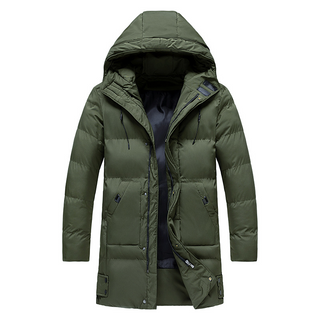 Herren Winter Steppjacke | Mit Kapuze