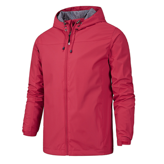 Herren Leichte Windbreaker Jacke | Mit Kapuze