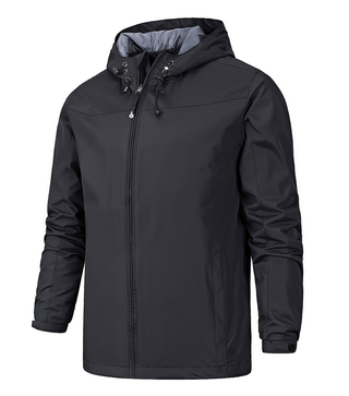 Herren Leichte Windbreaker Jacke | Mit Kapuze