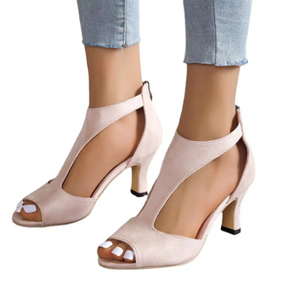 Damen Elegante Orthopädische Sandalen | Offene Zehen & Absatz