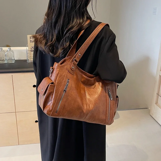 Damen Tote Handtasche | Mehrere Fächer