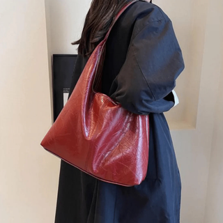 Damen Vintage Schultertasche | Groß & Zeitlos