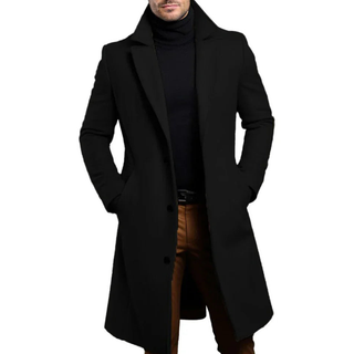 Herren Winter Trenchcoat | Taillierter Schnitt
