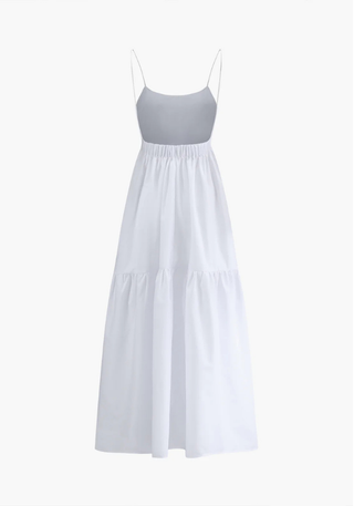 Damen Rückenfreies Sommerkleid | Maxi