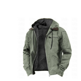 Herren Kapuzen Freizeitjacke | Mit Reißverschluss
